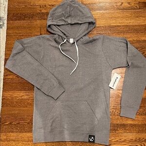 Super soft Classic Gray Hoodie with Anchor Detail